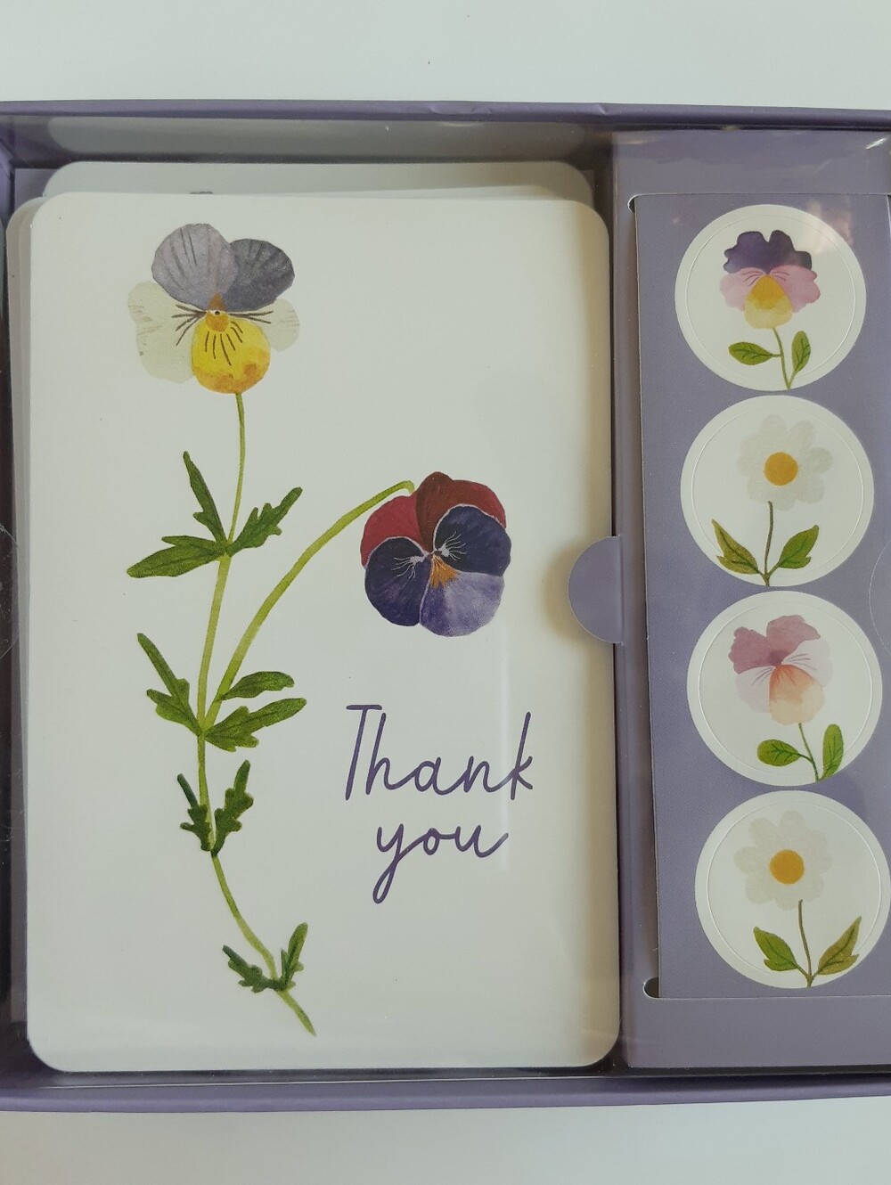 Thank You Note Card Set